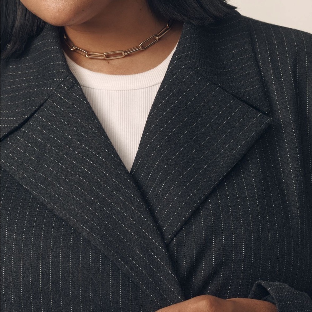 NWT Anthropologie Maeve 80 s boxy blazer jacket - Picture 4 of 10